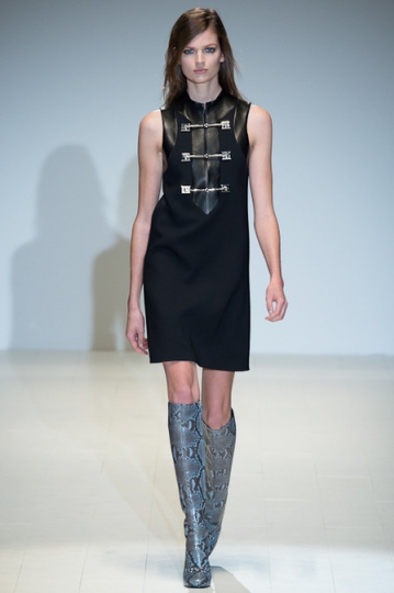 Bette Franke shows Milan Fall 2014 Gucci